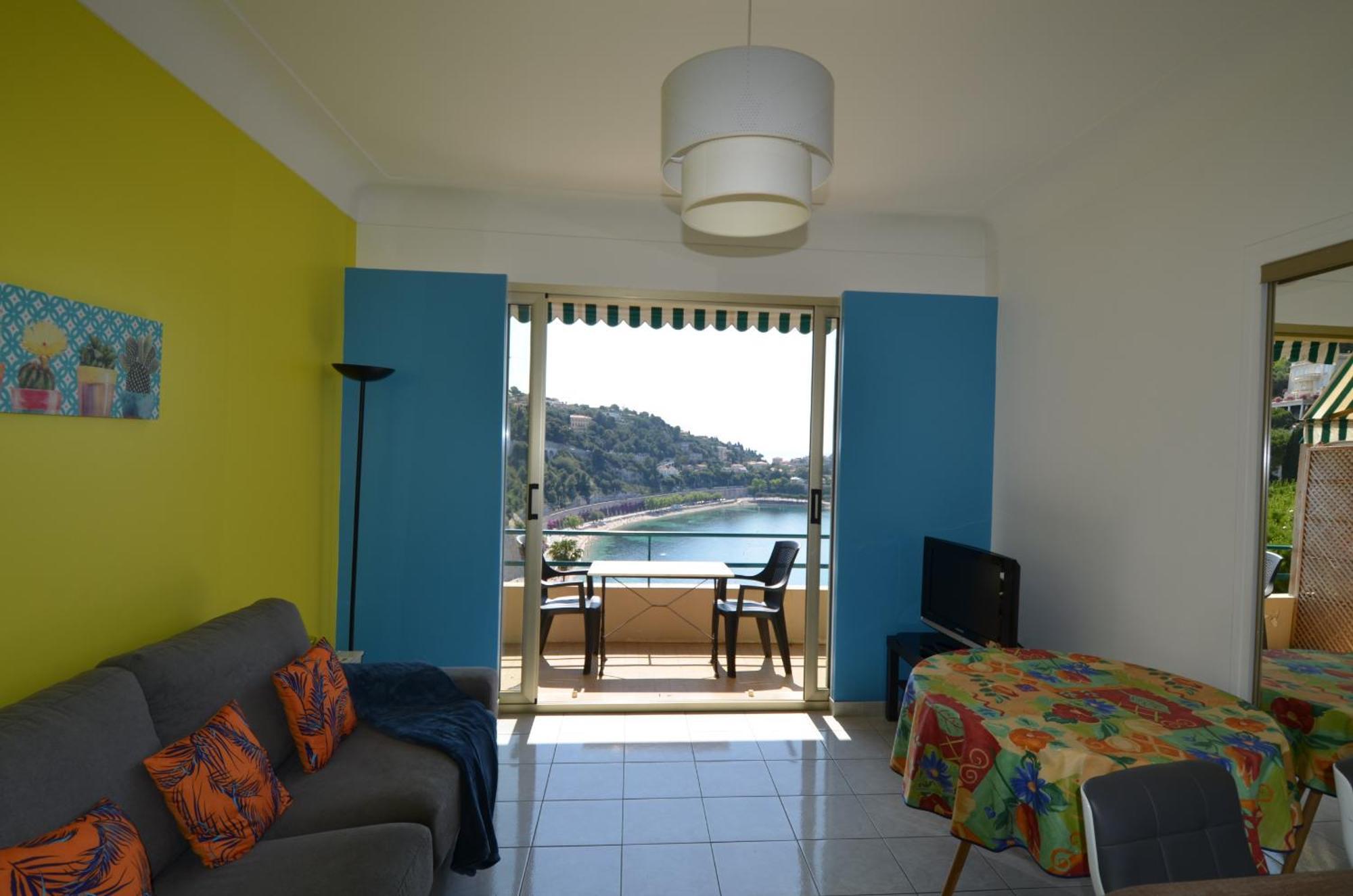 Nereides - Appartement 4 Personnes Avec Vue Mer Exceptionnelle A Villefranche-Sur-Mer Bagian luar foto