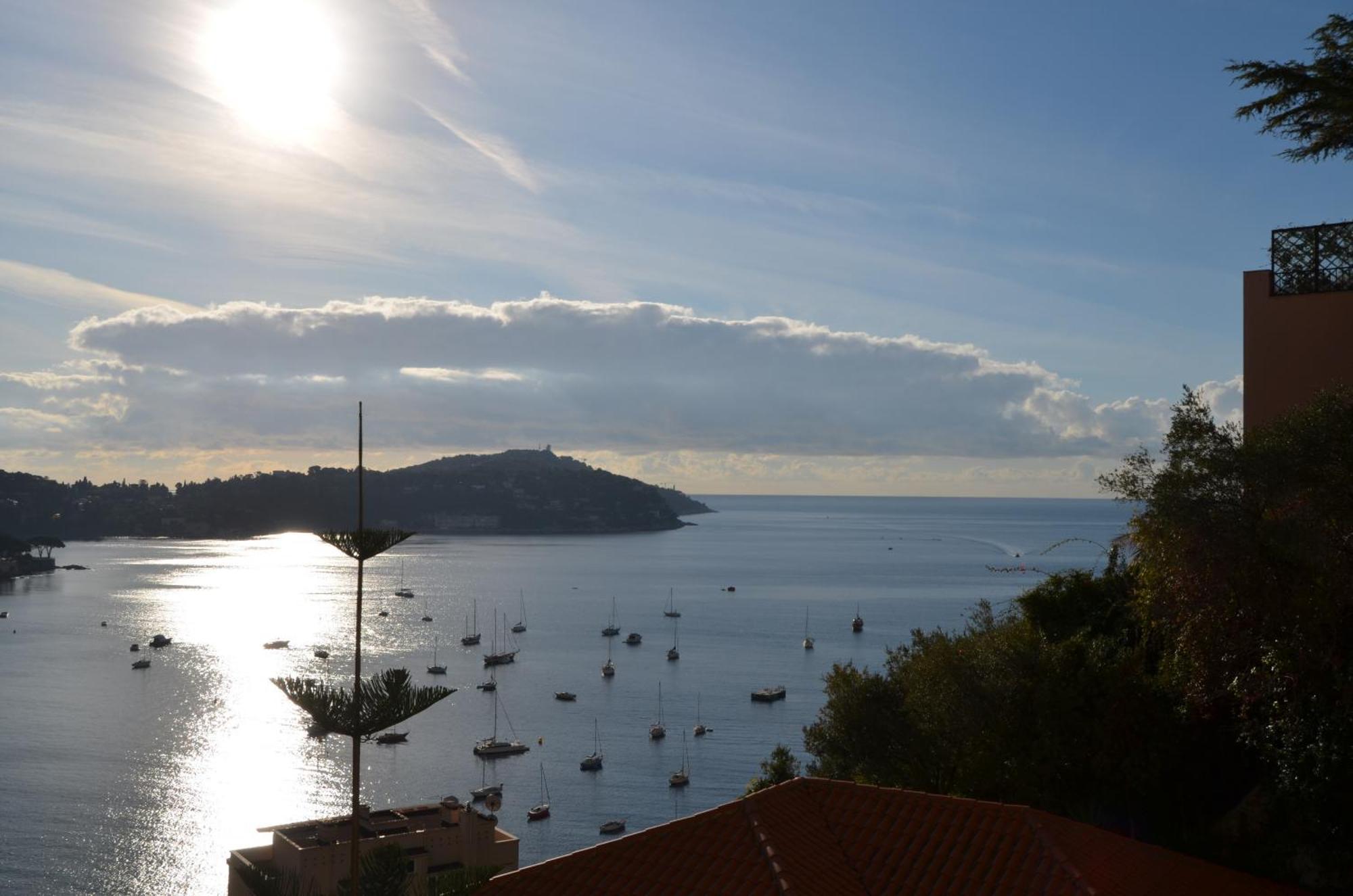Nereides - Appartement 4 Personnes Avec Vue Mer Exceptionnelle A Villefranche-Sur-Mer Bagian luar foto