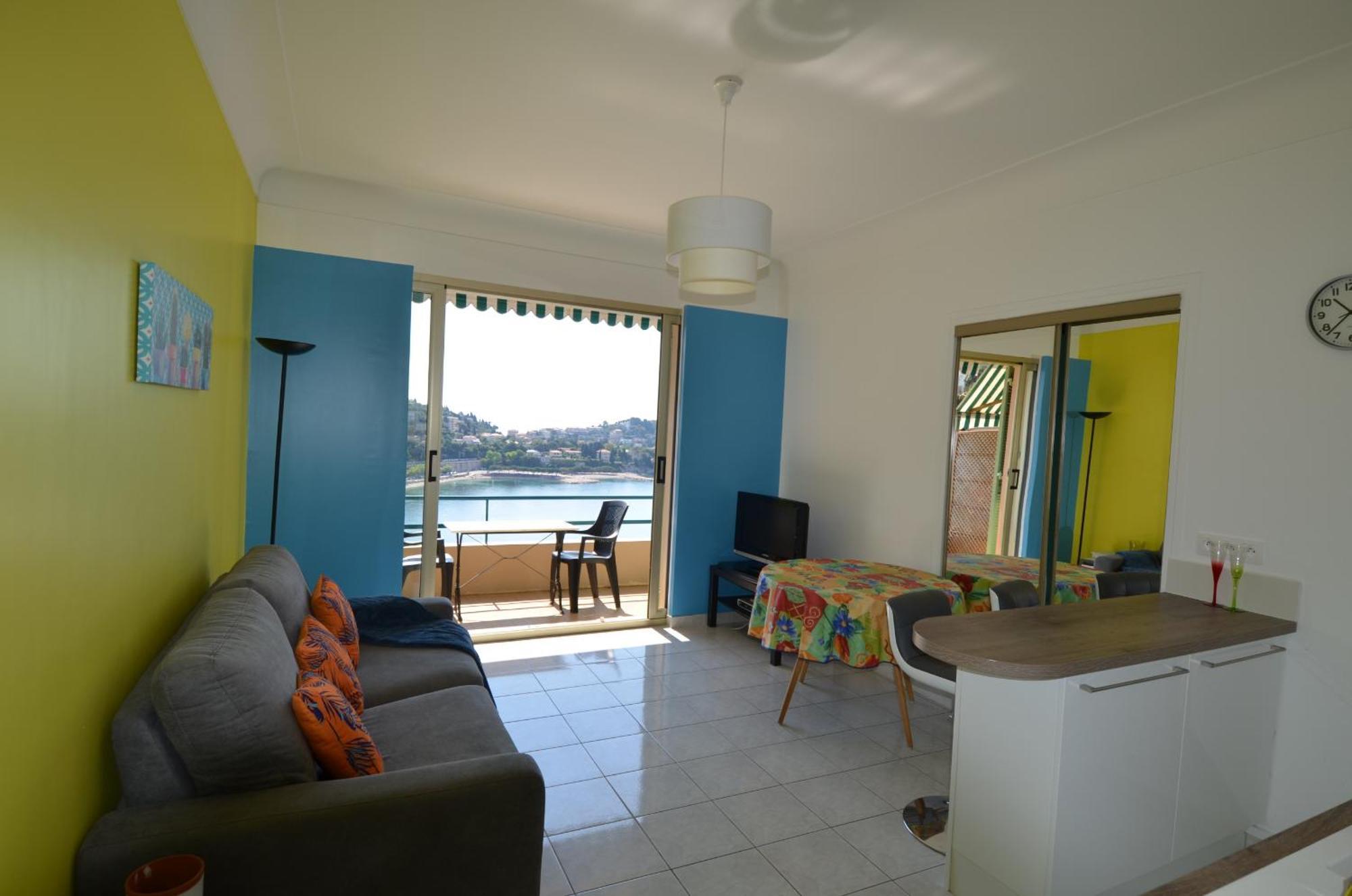 Nereides - Appartement 4 Personnes Avec Vue Mer Exceptionnelle A Villefranche-Sur-Mer Bagian luar foto