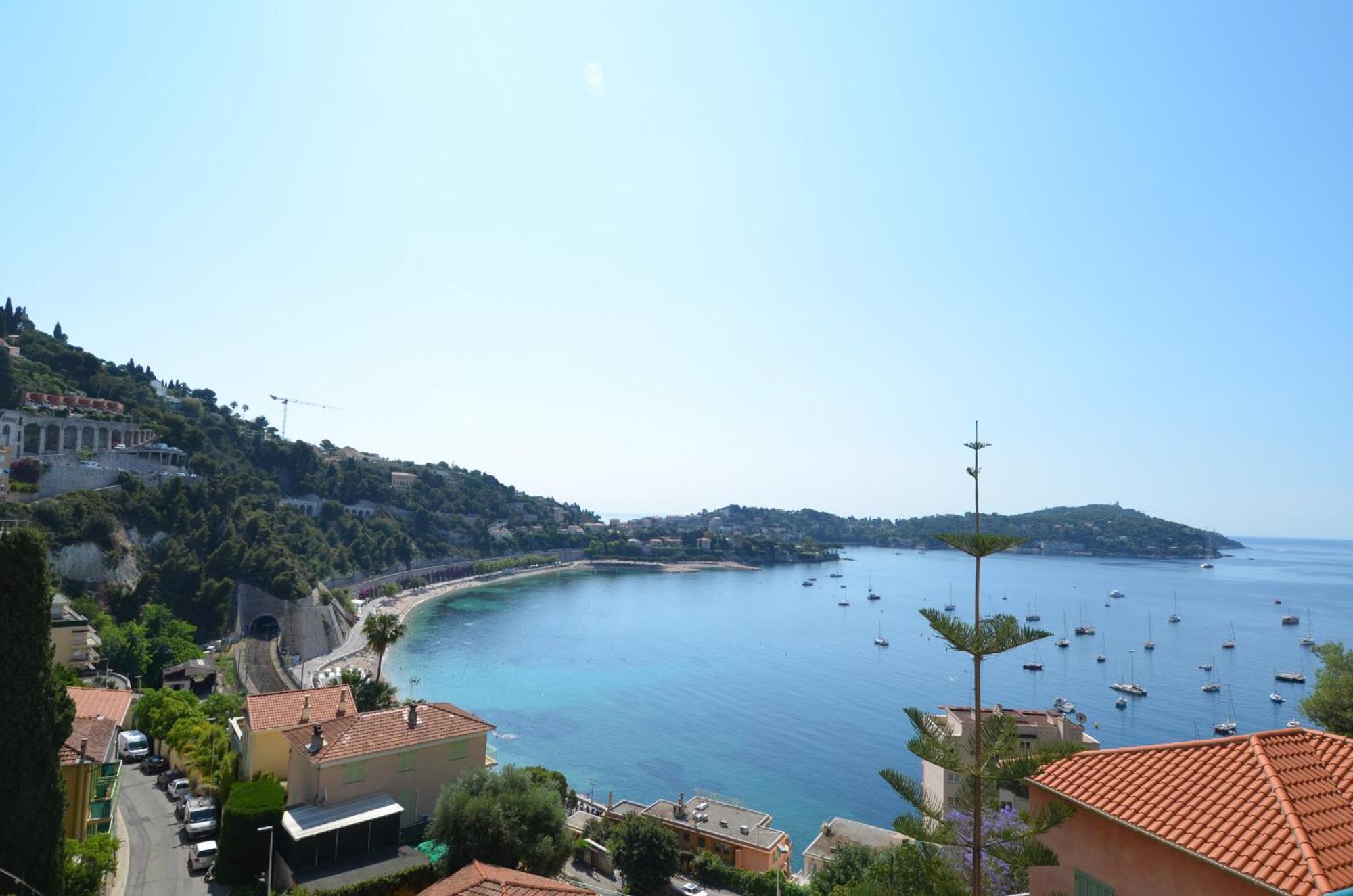 Nereides - Appartement 4 Personnes Avec Vue Mer Exceptionnelle A Villefranche-Sur-Mer Bagian luar foto